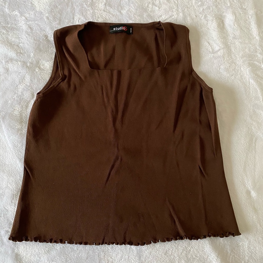 90’s Brown Top!🤎